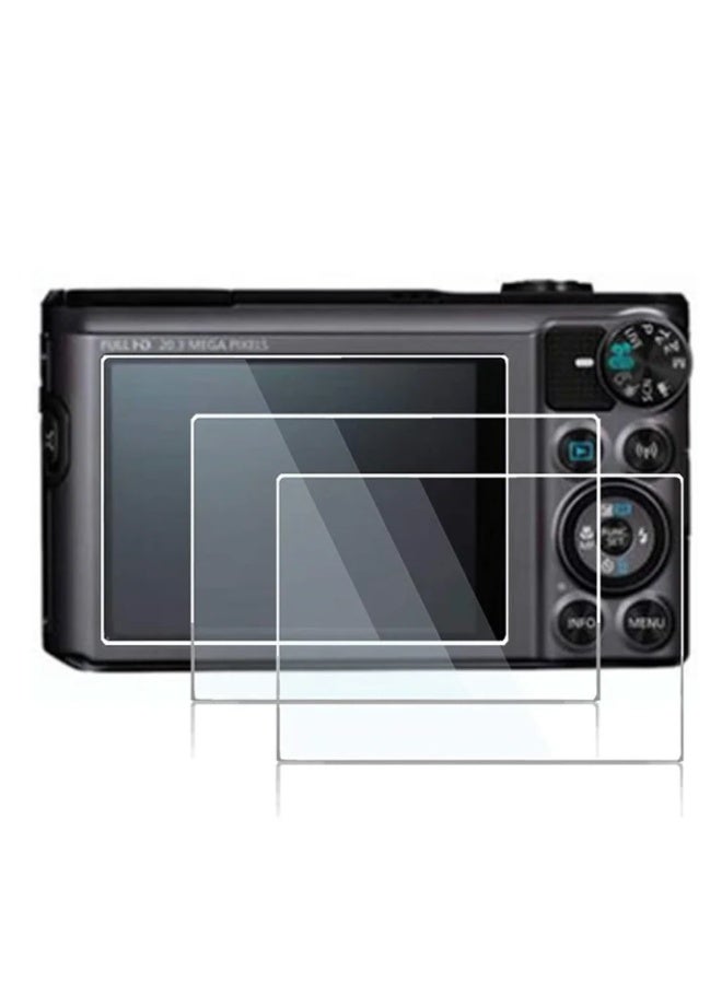 2PCS Screen Protector Compatible Canon Powershot sx740 hs sx730 hs Digital Camera,Anti-scratch Tempered Glass Clera Hard Protective Film Shield Cover - Image 1